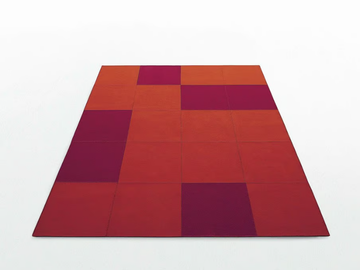 QUADRI - Rectangular felt rug by Paola Lenti - view 2
